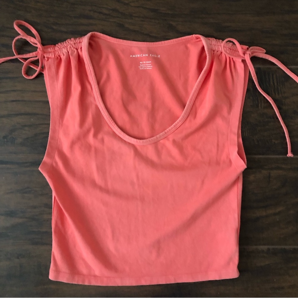 American Eagle Cropped Shirt